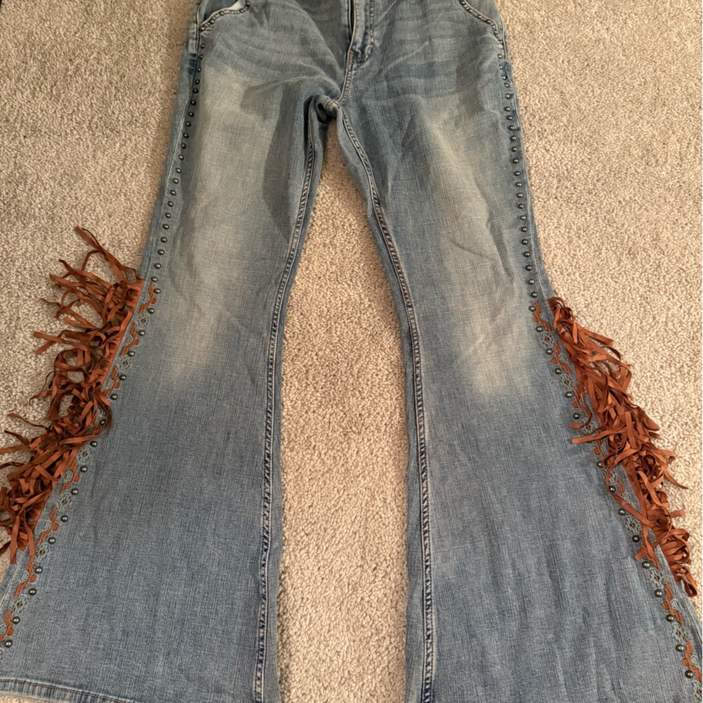 Shyanne Light Blue Denim Pants